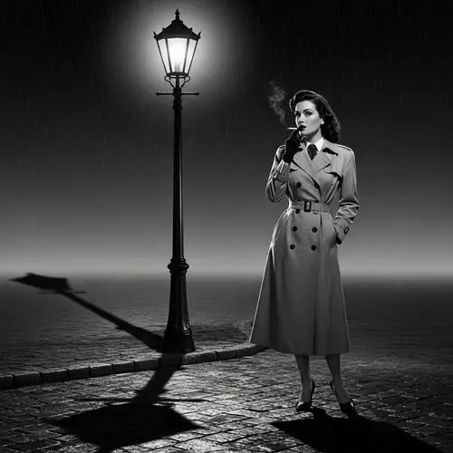 Vintage Film Noir Character: Rachael Wilson