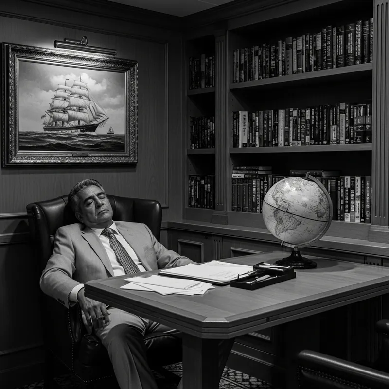 Nostalgic Cruise Ship Portrait Photography