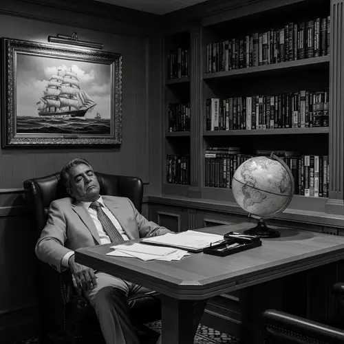 Nostalgic Cruise Ship Portrait Photography