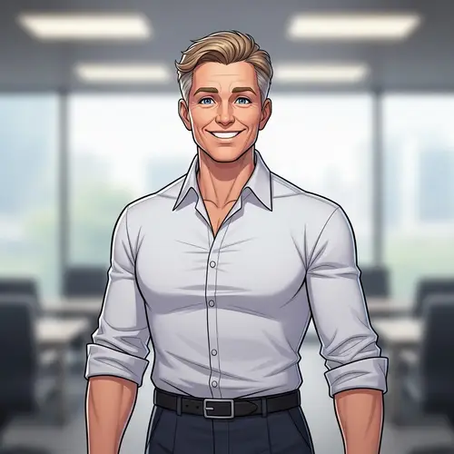 Optimistic 50-Year-Old Individual | Responsible & Trustworthy