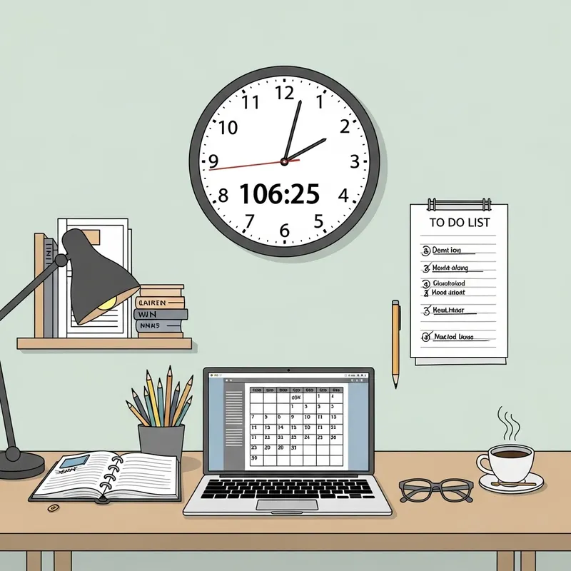 Efficient Time Management | Simplistic Style