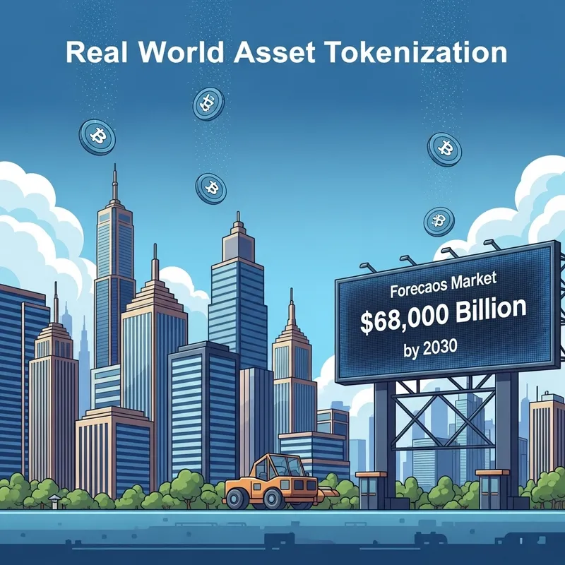 Real World Asset Tokenization: Market Valued at $68,000 Billion by 2030 Real World Asset Tokenization: Market Valued at $68,000 Billion by 2030