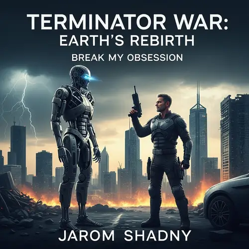 Terminator War: Earth's Rebirth Book Cover Design