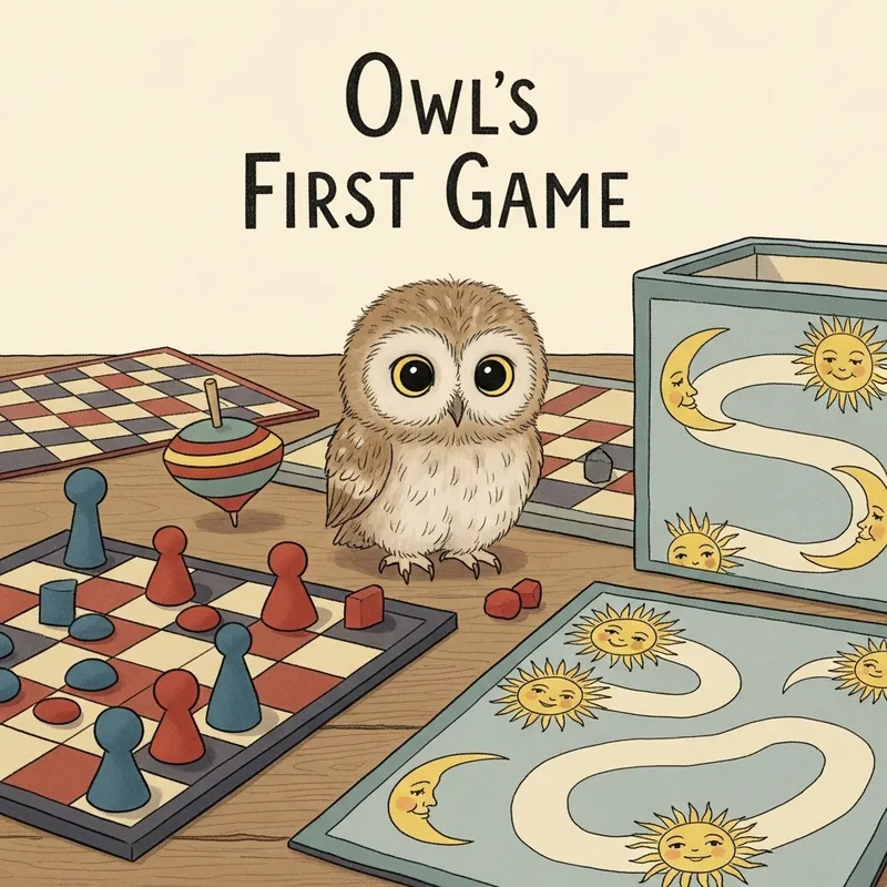 Playful Baby Owl: A Charming Children's Book
