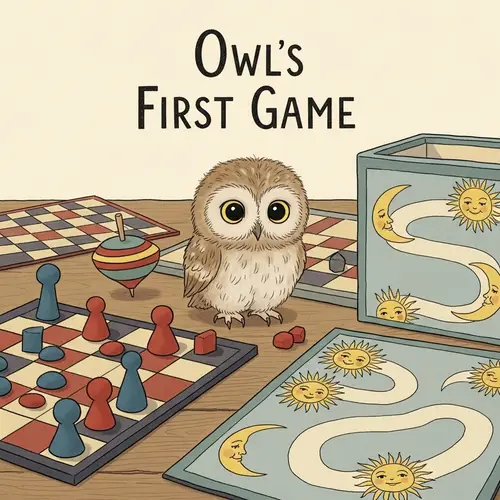 Playful Baby Owl: A Charming Children's Book