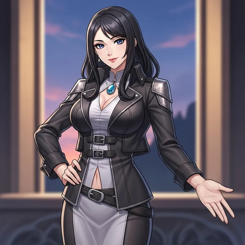 Beautiful and Sexy Anime Character With Elegance