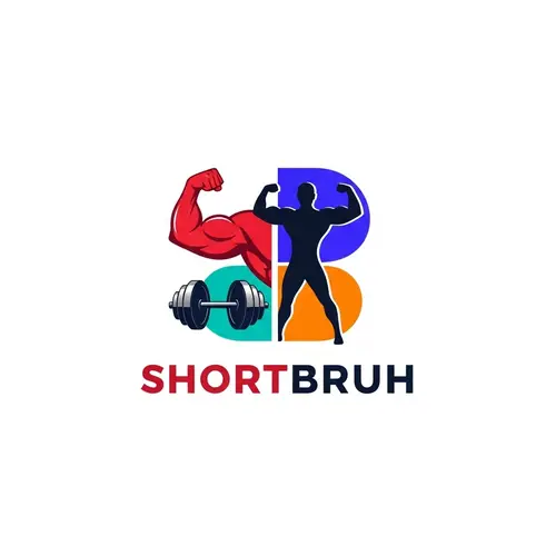 ShortBruh: Empowered Masculinity & Fitness Logo