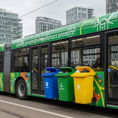 Innovative Waste Management on Public Transport | Eco-Friendly Solution