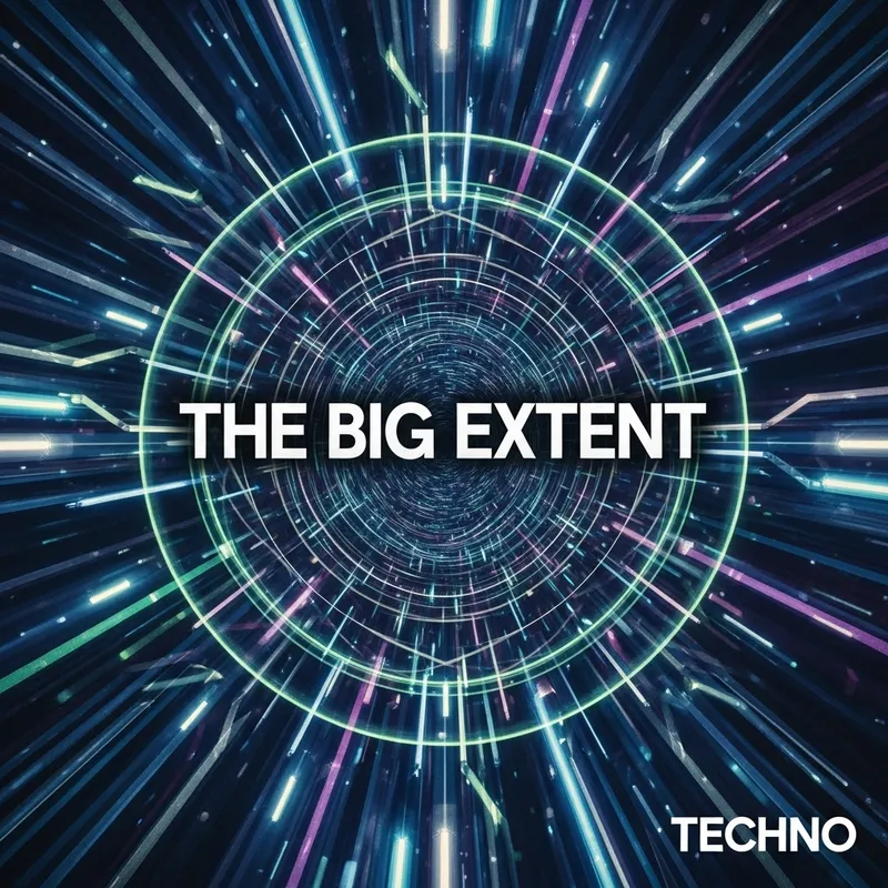 The Big Extent - Techno Album Artwork