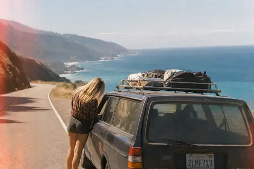 Nostalgic Coastal Summer Road Trip Photography