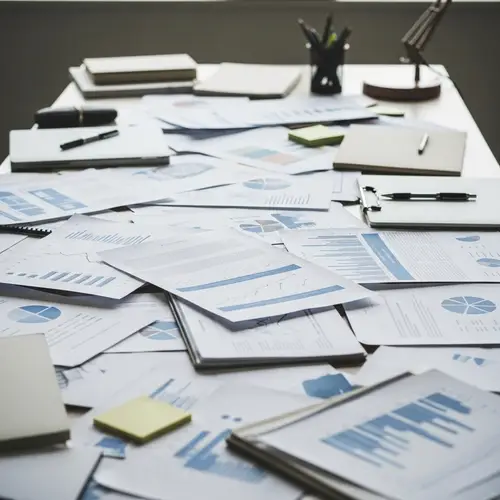 Document Overflow: Busy Work Environment Visual