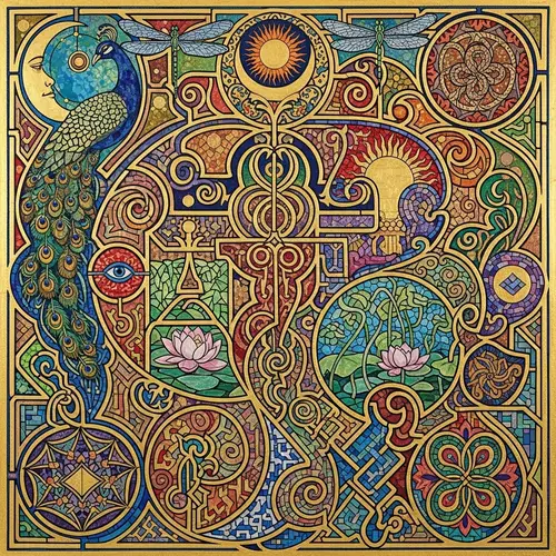 Transform Your Photo into a Klimt-Inspired Mosaic Painting