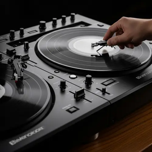 Change Vinyl on Double Deck Music System