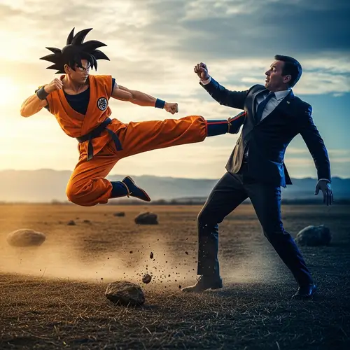 Epic Battle: Goku vs. President of Venezuela