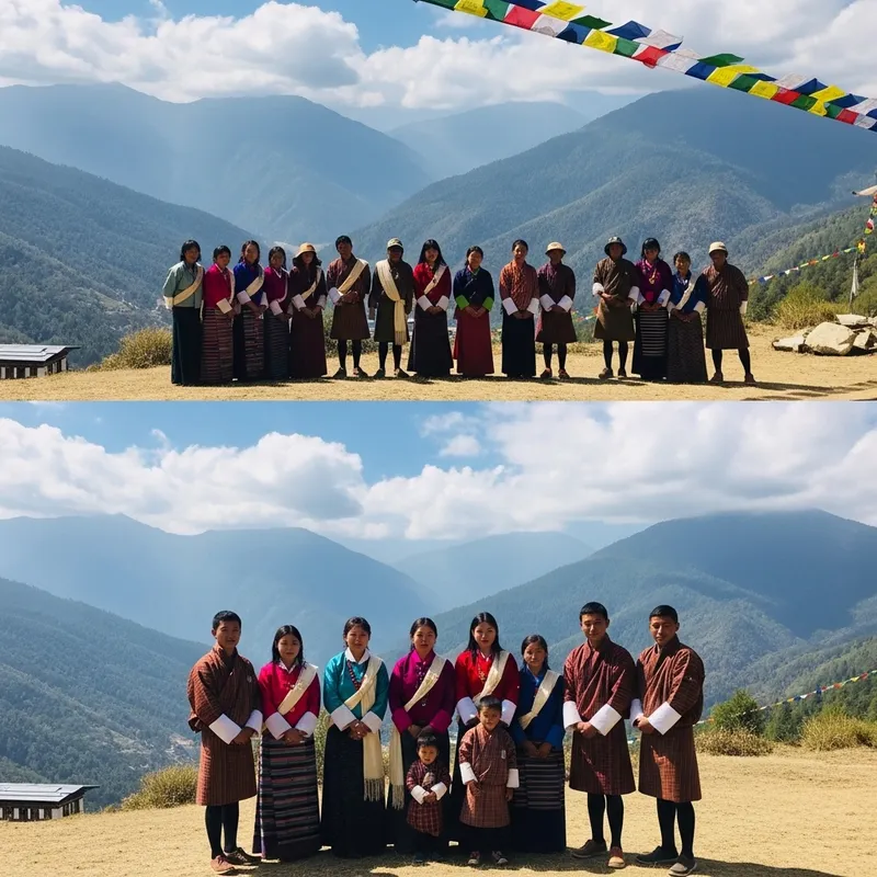 A Glimpse into Bhutanese Culture: Traditional Attire