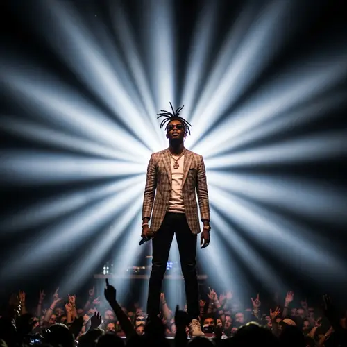 Passionate Performance on Stage with Microphone | Entertainment Show