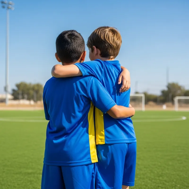Celebrating Friendship on the Soccer Field