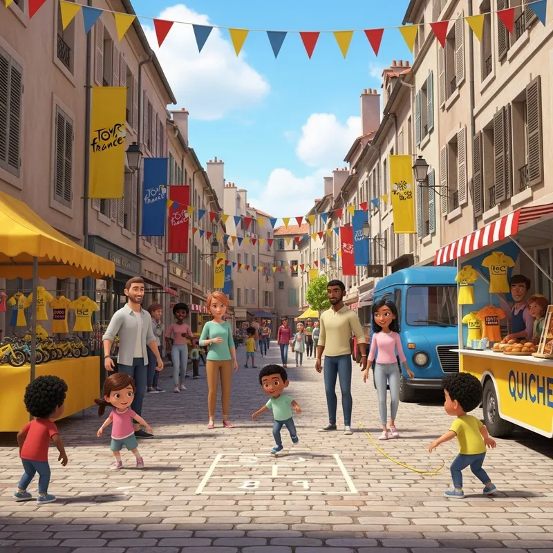 Vibrant Family-Friendly Activities in Tour de France Host City Vibrant Family-Friendly Activities in Tour de France Host City