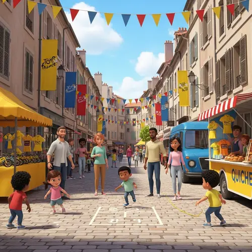 Vibrant Family-Friendly Activities at Tour de France Stop City