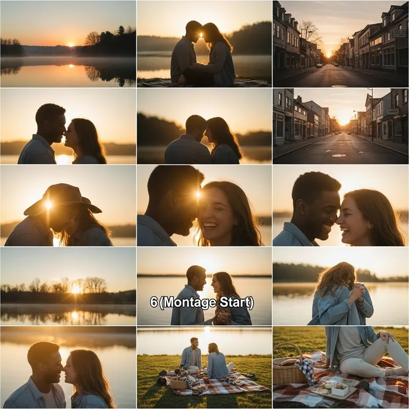 Afterglow Storyboard: 1-16 Illustrations