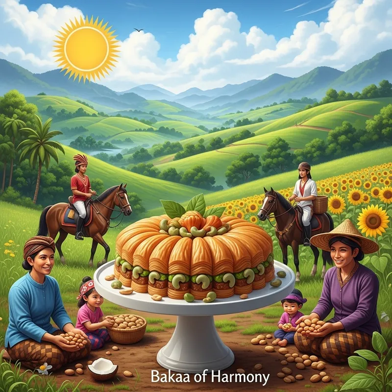 Baklava of Harmony: A Culinary Symphony of Cultures and Nature