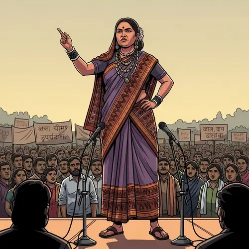 Powerful Adivasi Woman Politician in India | Richness in Culture