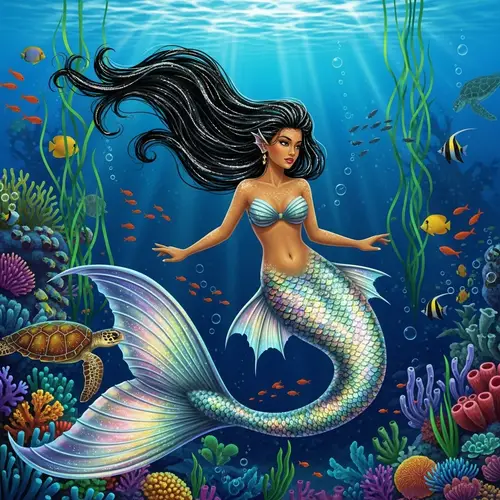 Enchanting Mermaid in Filipino Folklore