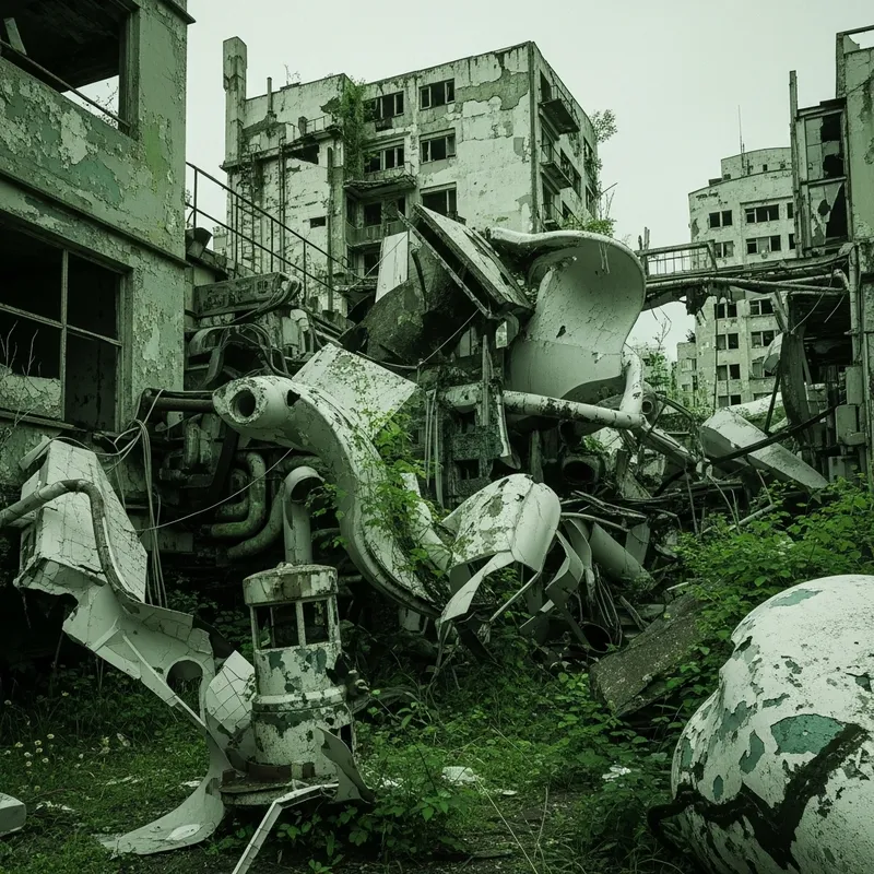 The Impact of Urban Decay in Abstract Art