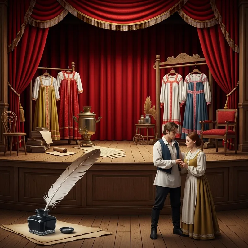 Russian Dramaturgy: Theatrical World Depiction