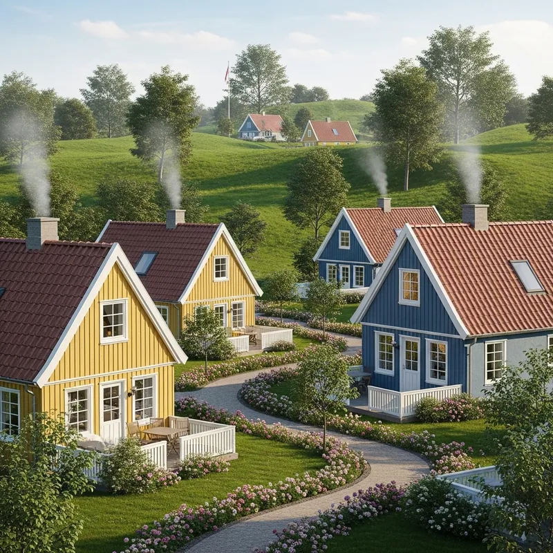 Picturesque Vacation Homes in Houstrup, Denmark