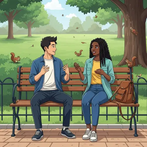 Heartfelt Story of Platonic Friendship in City Park