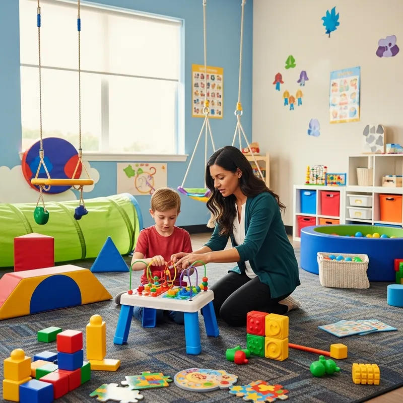 Child Occupational Therapist - Playful Therapy Room