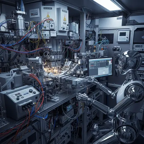 MBE Chamber with AI Robot - Advanced Materials Science Tool