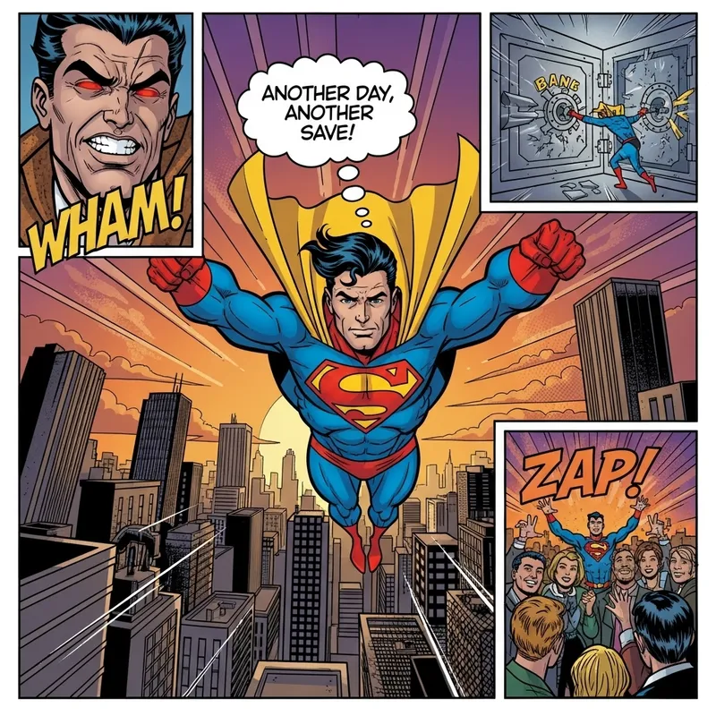 Ela, Comic Book Illustration