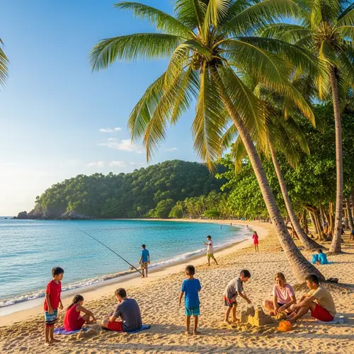 Summer in Negros Occidental, Philippines - Pristine Beach Scene