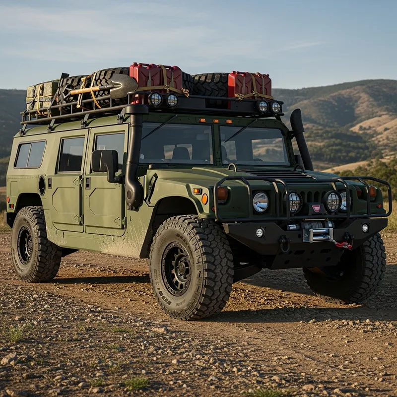 Rugged Hammer H1 Van | Military Field and Off-road Operations Vehicle