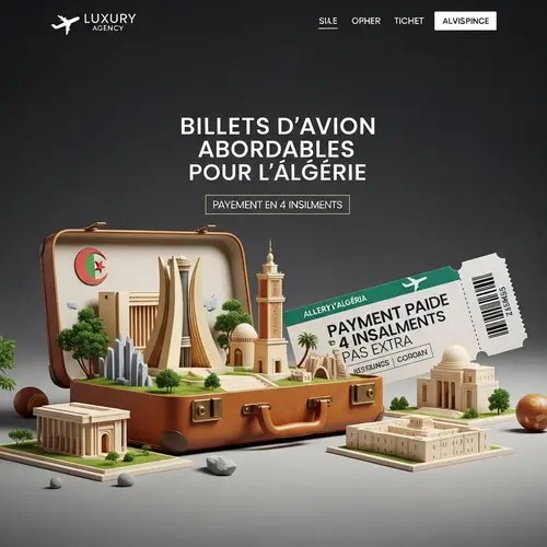 Luxury Travel Agency: Affordable Airline Tickets to Algeria