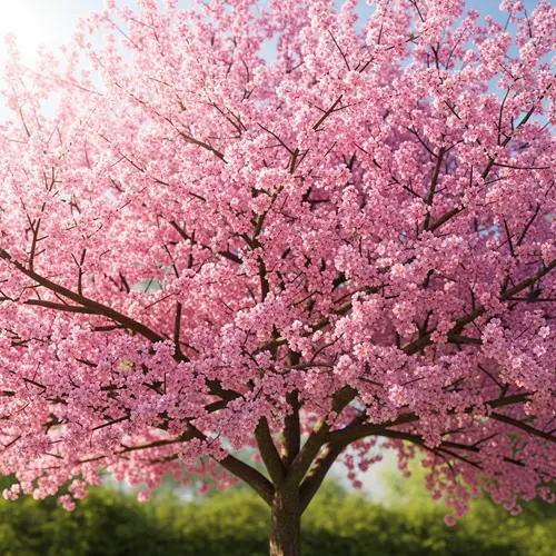 Cherry Blossom Tree in Full Bloom - Stunning Springtime Image