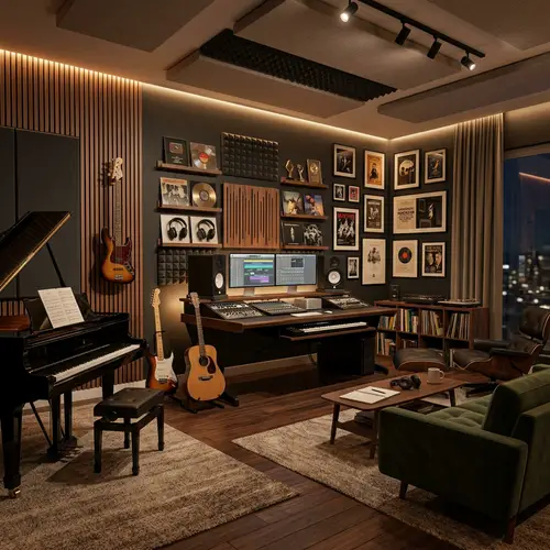 Modern Music Room Interior Design Ideas