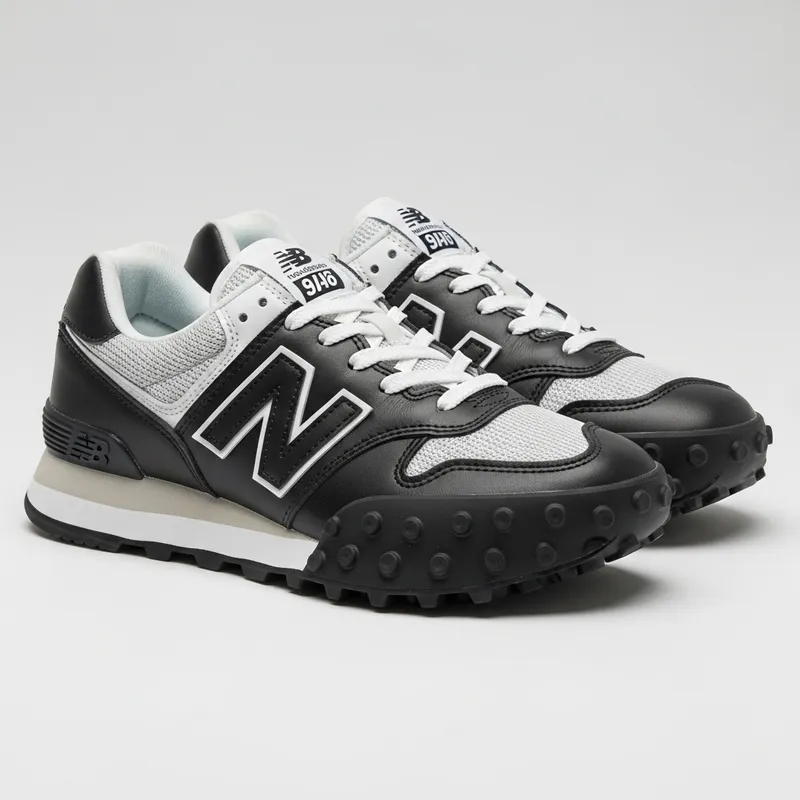 Stylish New Balance Sneakers in Light and Dark Tones