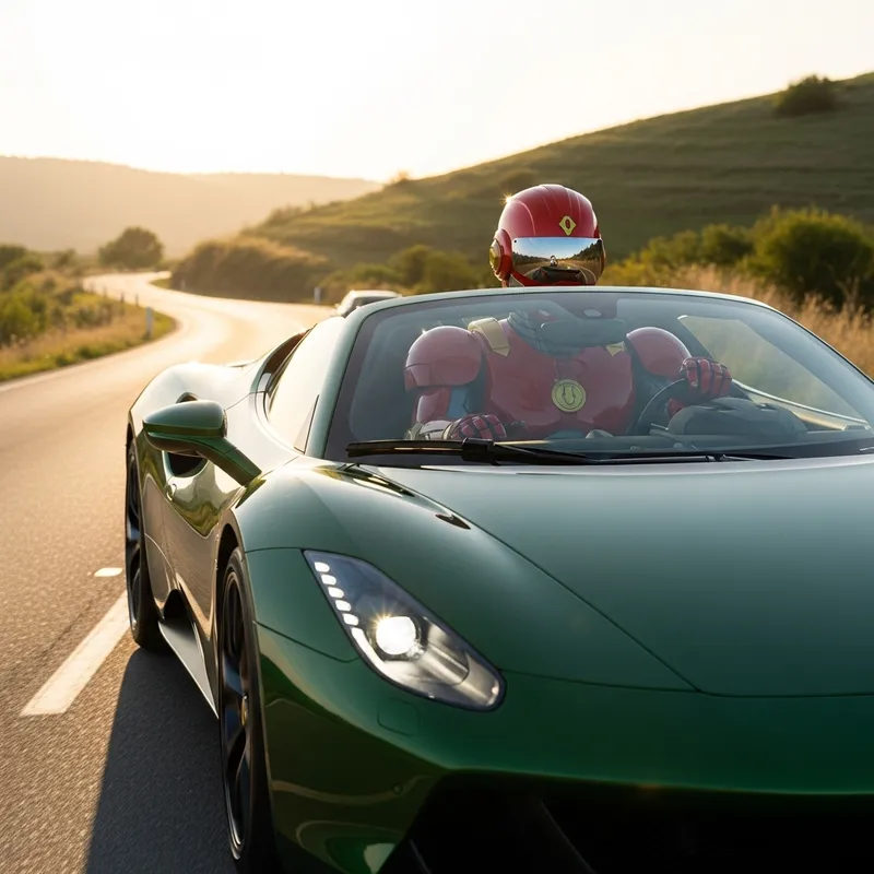 Ironman Drives a Lamborghini | Epic Adventure