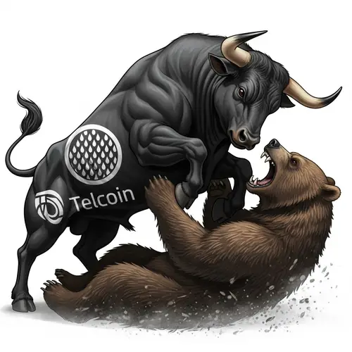 Epic Battle: Telcoin Bull Conquers Bear in Crypto Clash
