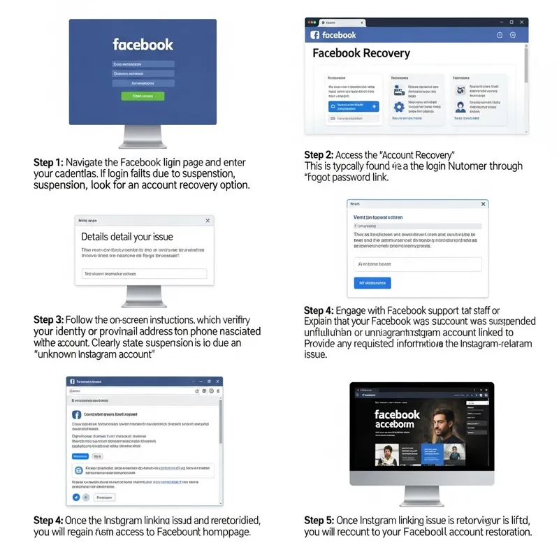 Steps to Recover Facebook Account from Unknown Instagram