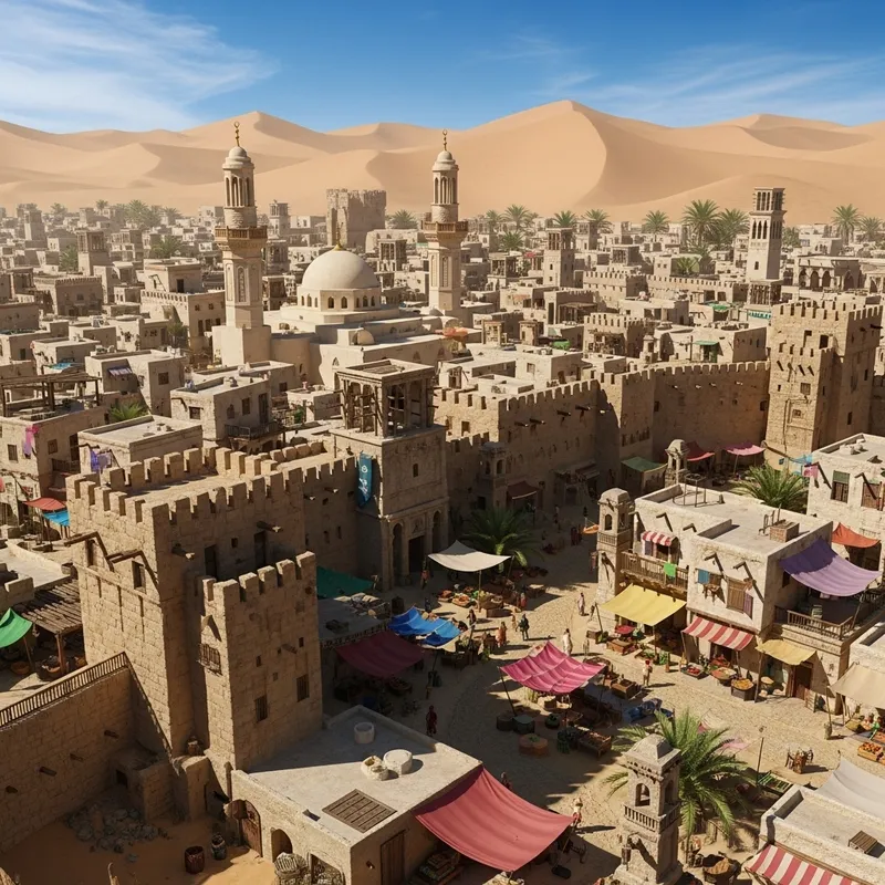 Explore a Medieval City in the Arabian Desert Explore a Medieval City in the Arabian Desert