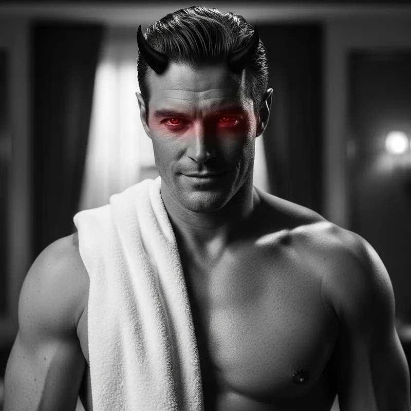 Mammootty: Devilish Actor in Black & White Setting