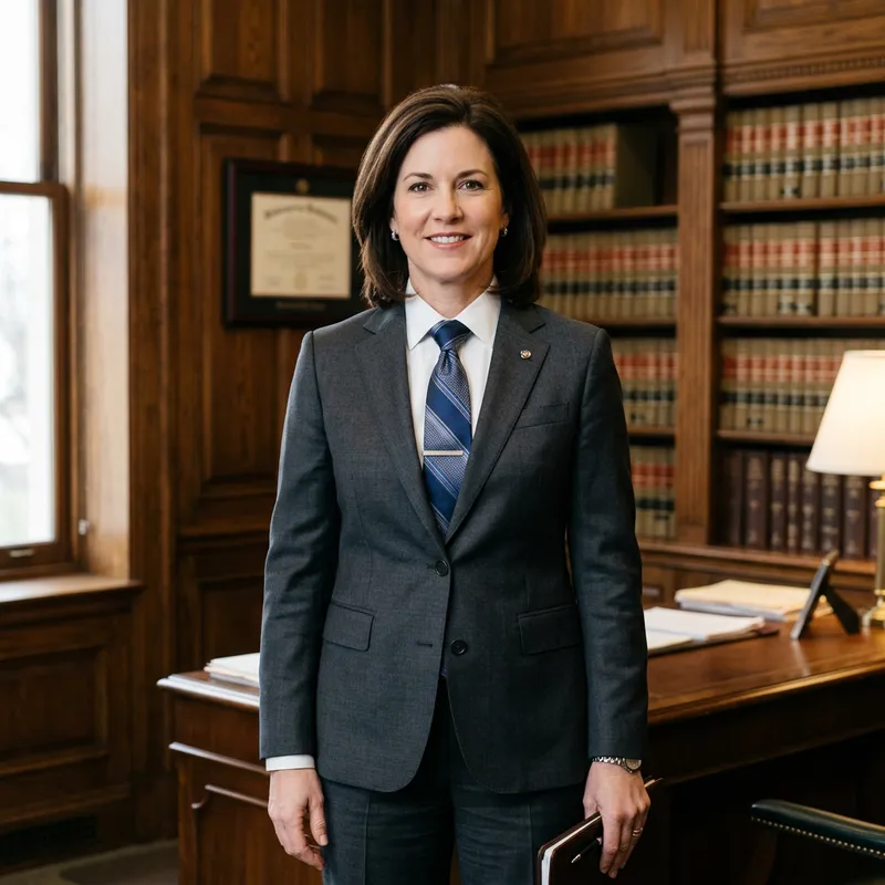 Professional Lawyer Headshot Image