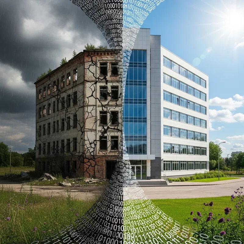 Restoration through Digital Transformation with Modern Architectural Twist