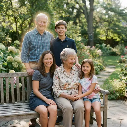 Add Deceased Loved One to Photo - Cherished Memories