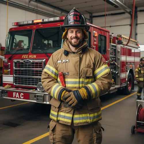 Professional Firefighter Photo Gallery