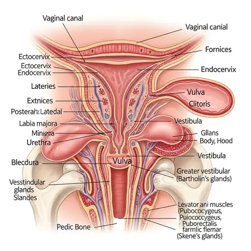 Female Reproductive System Anatomy | Vaginal Canal Details